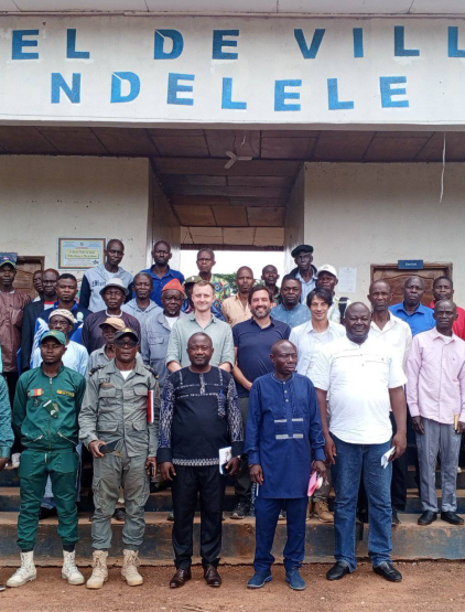 La Commune de Ndélélé et son partenaire porteur du projet Iroko.